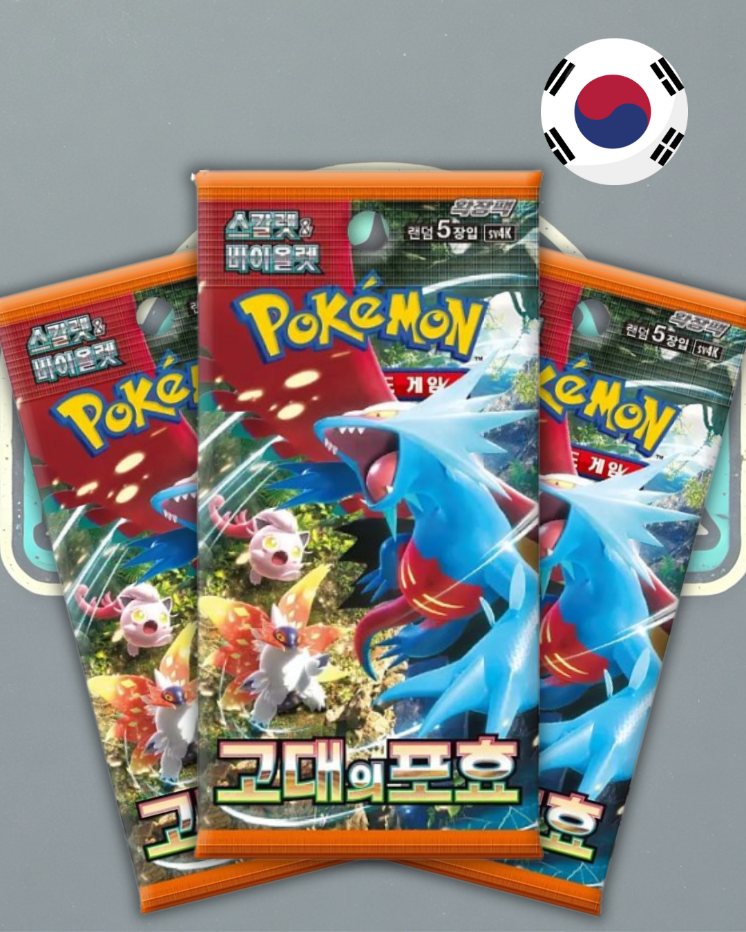 Pack de sobres de Scarlet & Violet: Ancient Roar