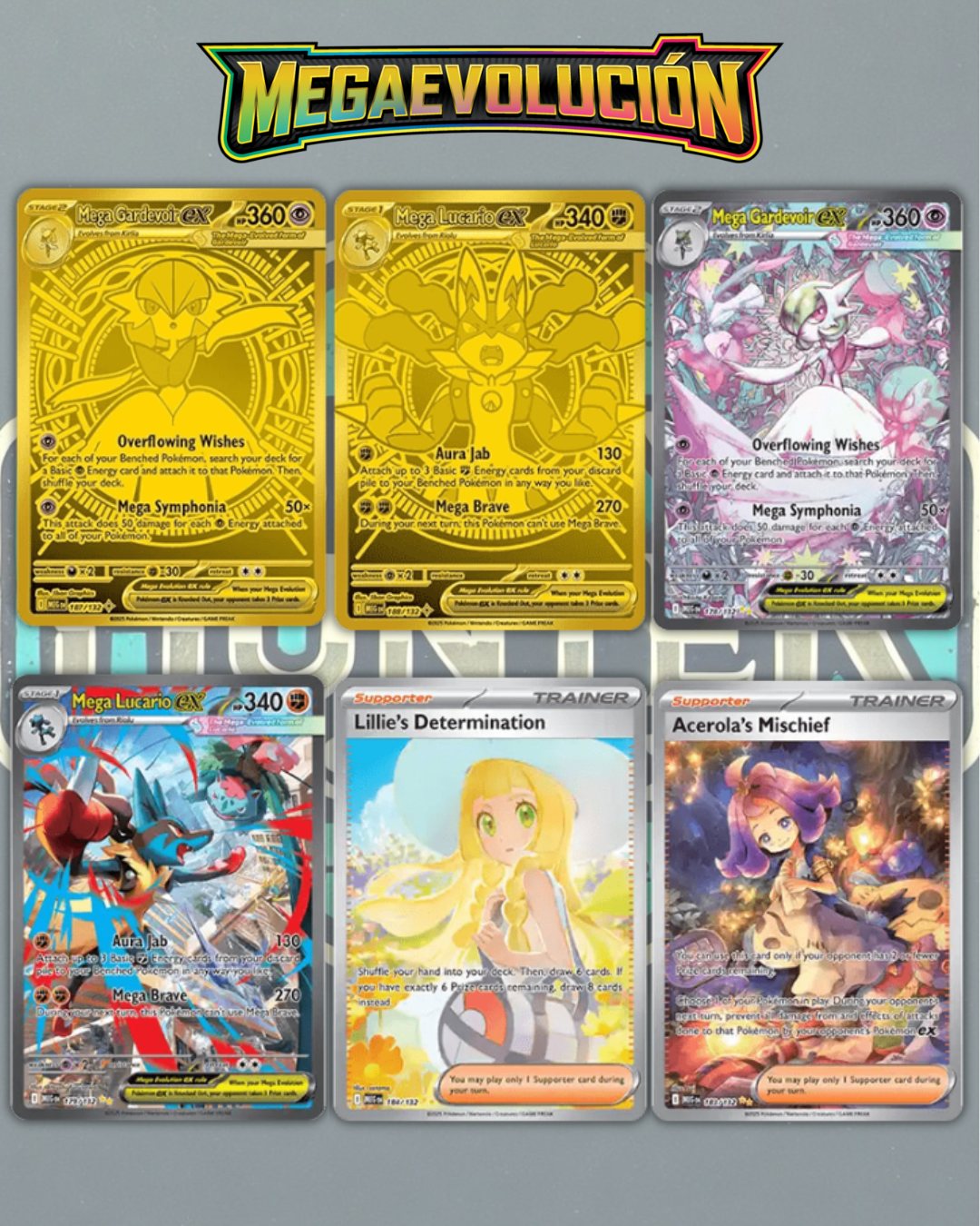 Caja de 36 sobres de Megaevolución / Megaevolution