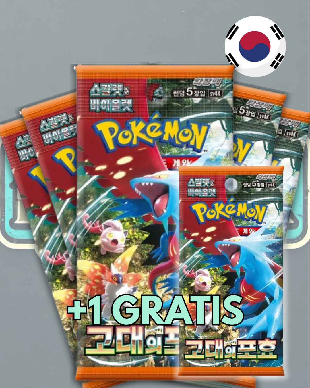 Pack de sobres de Scarlet & Violet: Ancient Roar
