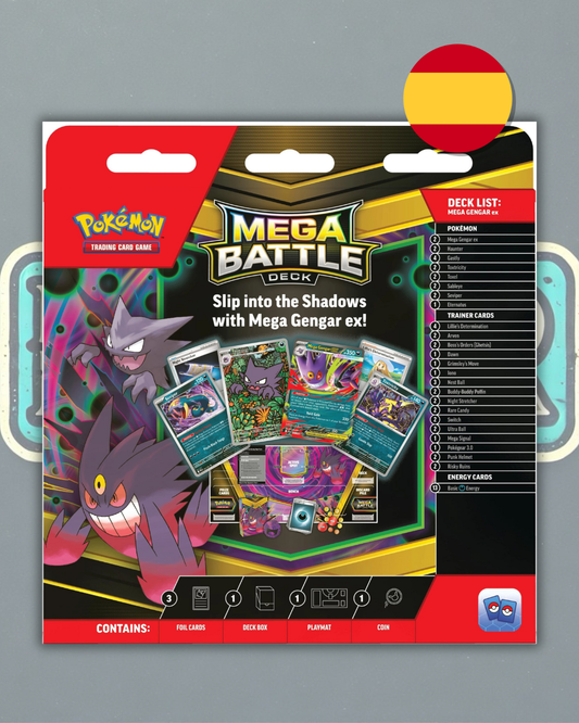 Mega Battle Deck: Mega-Gengar EX (ES)