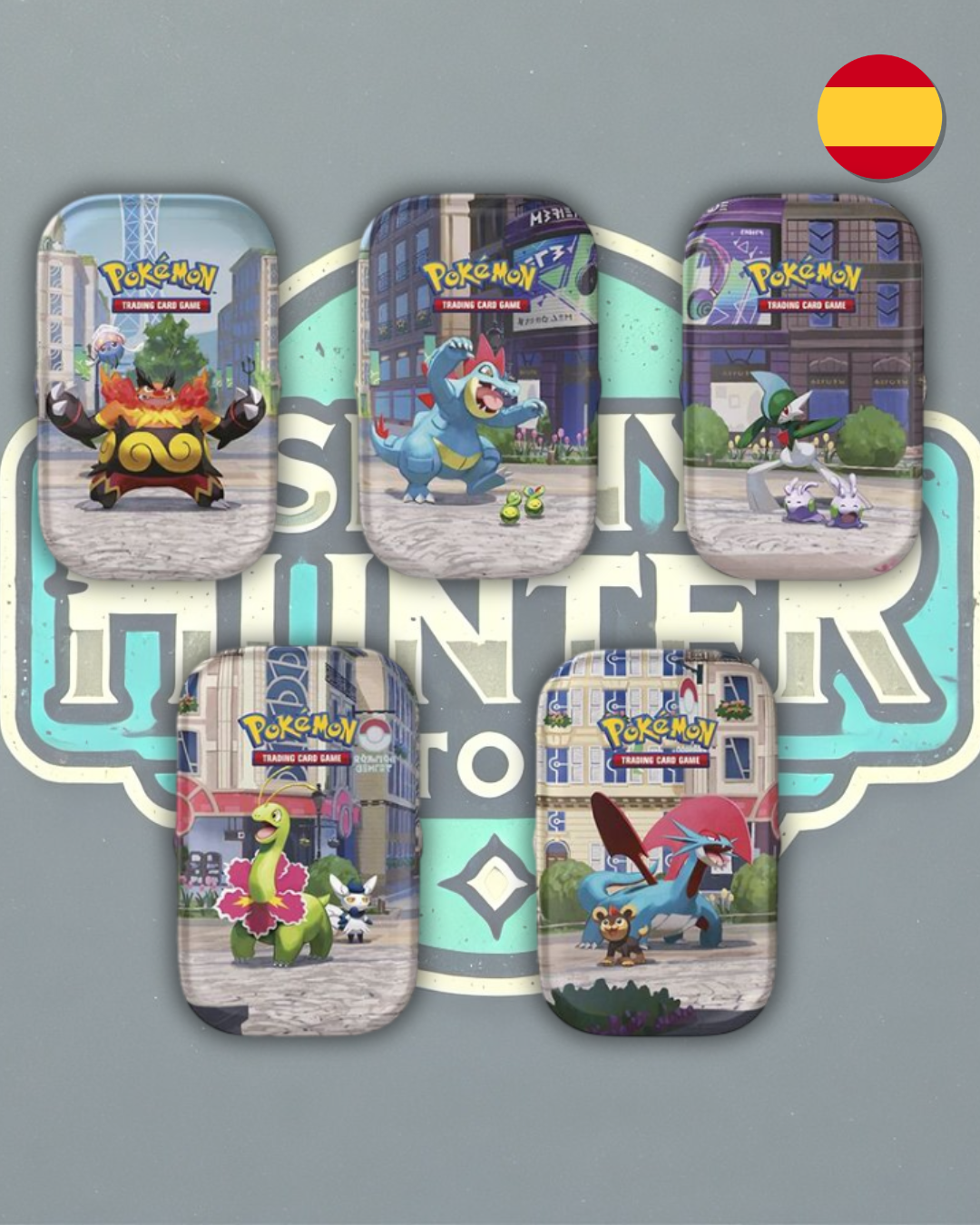 Pokémon Mini Lata Ciudad Luminalia (ESP)