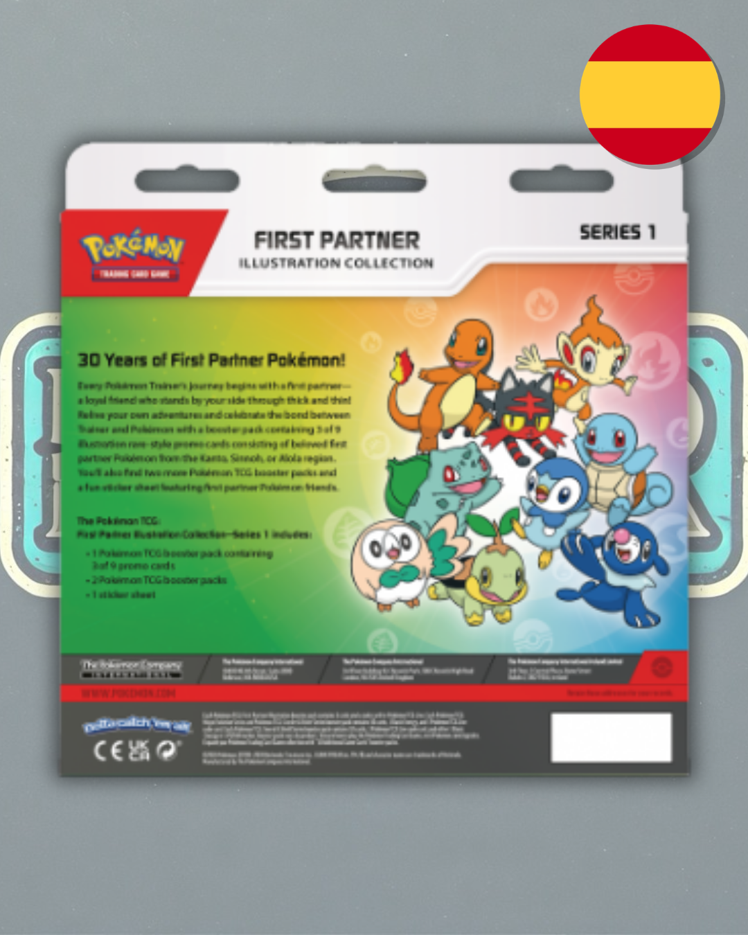 Pokémon First Partner Illustration Collection Series 1 (ESP)