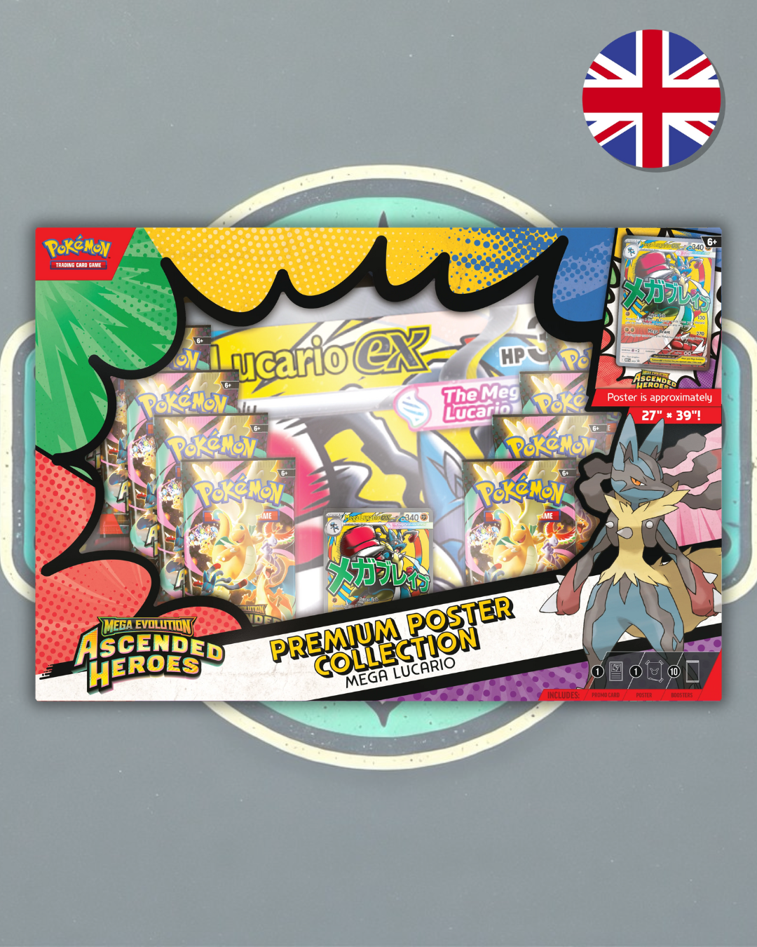 [PREVENTA] Ascended Heroes - Premium Poster Collection (ING)