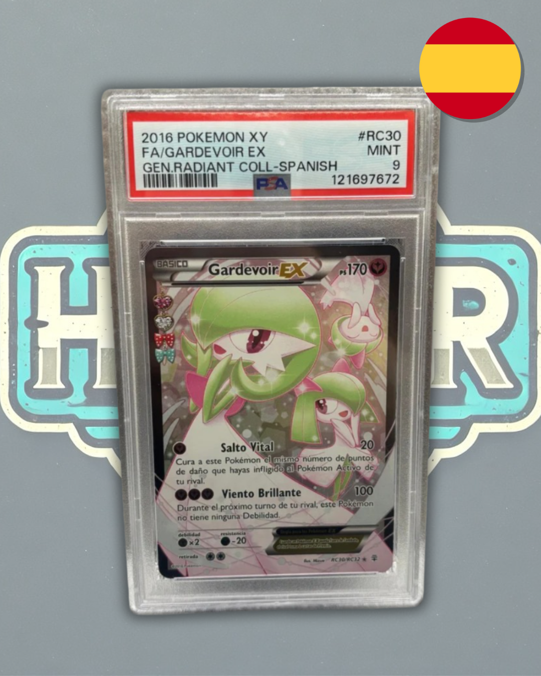 PSA 9 - Gardevoir EX FA 2016