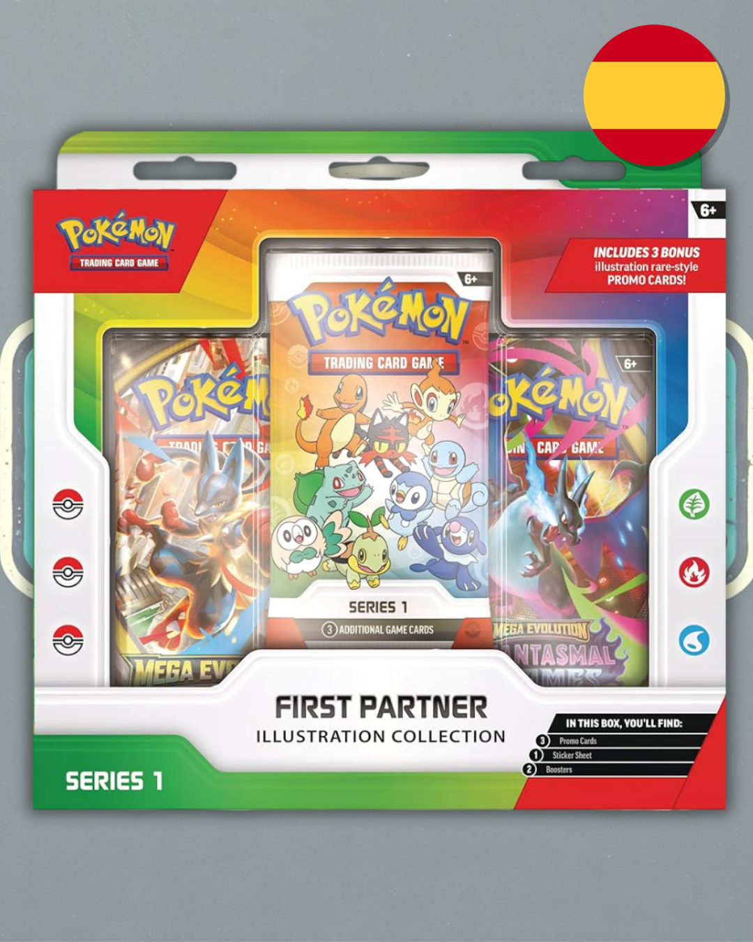 Pokémon First Partner Illustration Collection Series 1 (ESP)