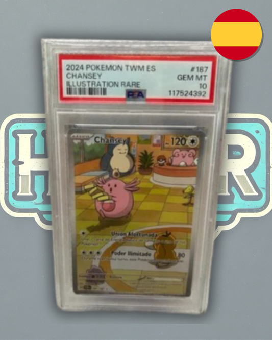 PSA 10 - Chansey Ilustración Rara TWM ES
