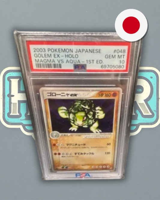 PSA 10 - Golem EX Holo