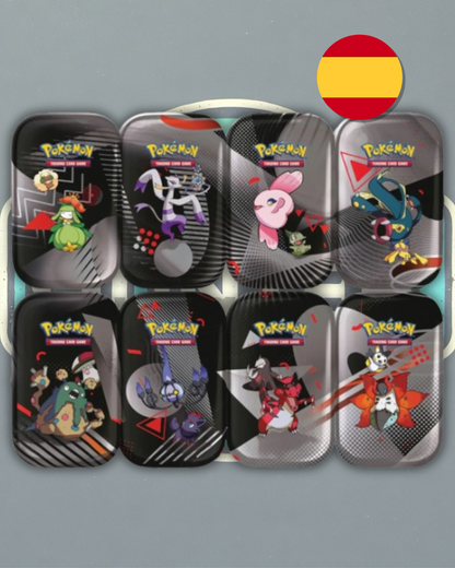 Lata de Pokémon Llama Blanca/Fulgor Negro
