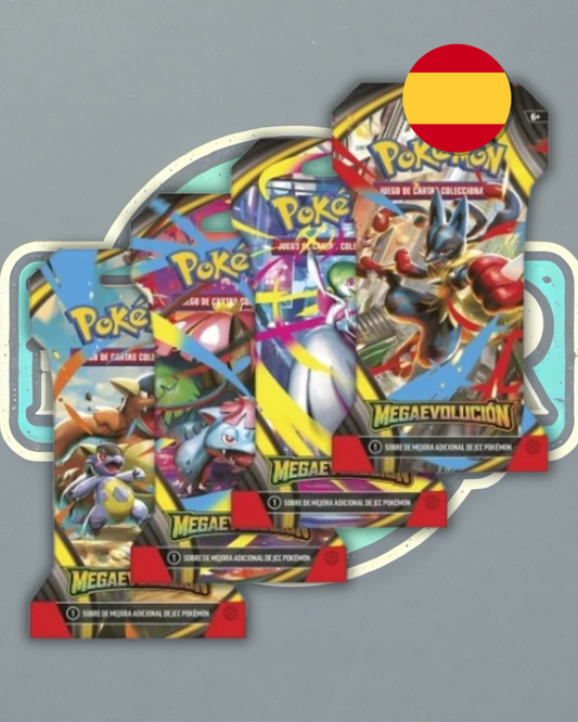 Sobre con funda de Megaevolución / Megaevolution