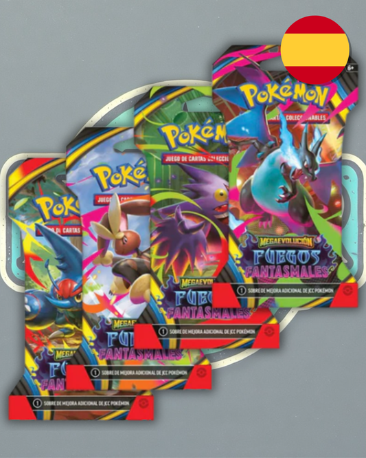 Sobre con funda de Phantasmal Flames / Llamas Fantasmales