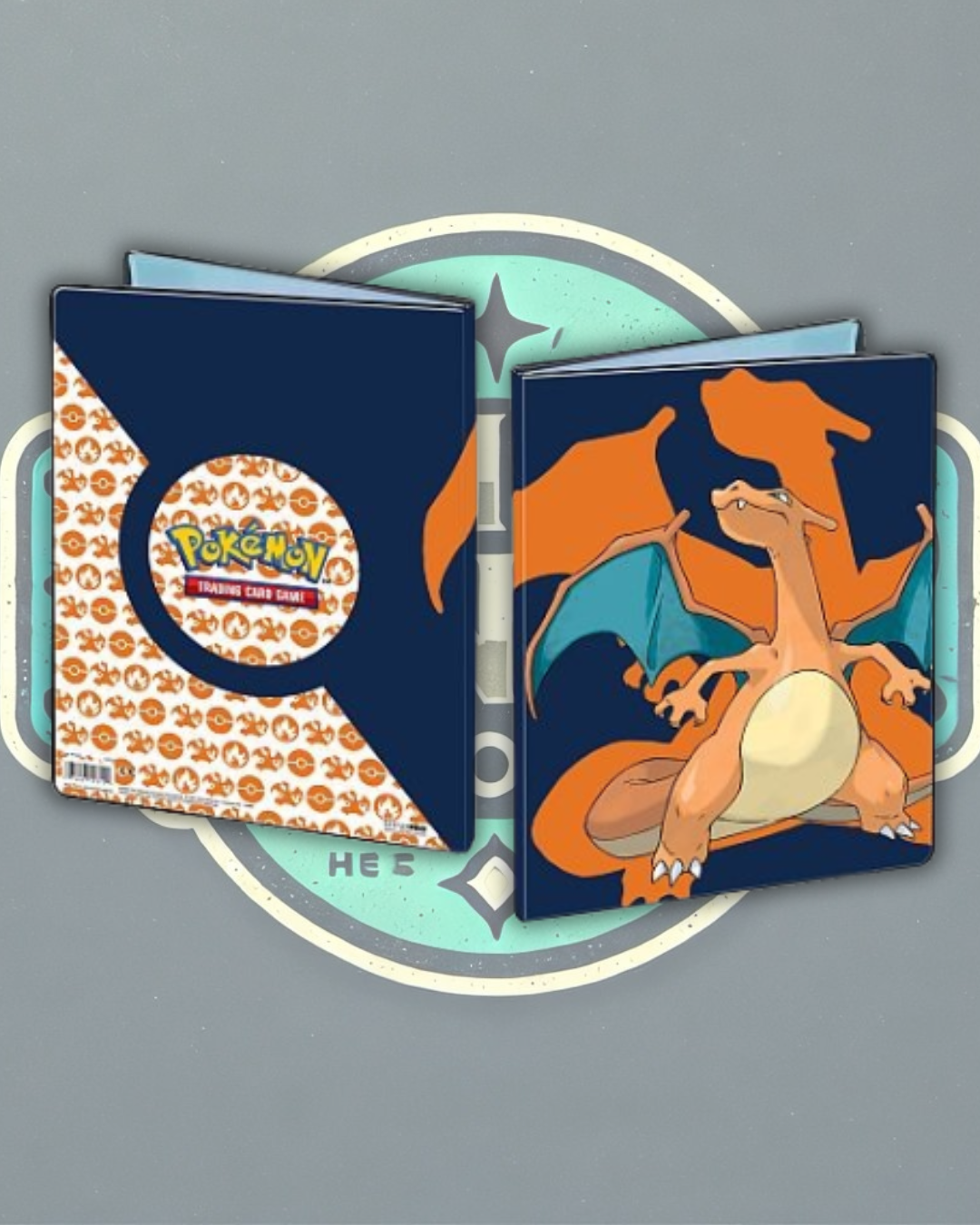 Ultra Pro Pokémon: Álbum 9-Pocket Charizard (180 Cartas)