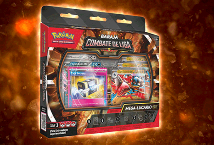 Baraja de combate de liga Mega-Lucario EX