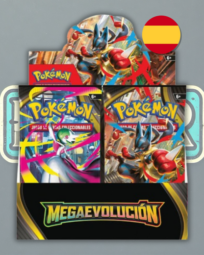 Caja de 36 sobres de Megaevolución / Megaevolution